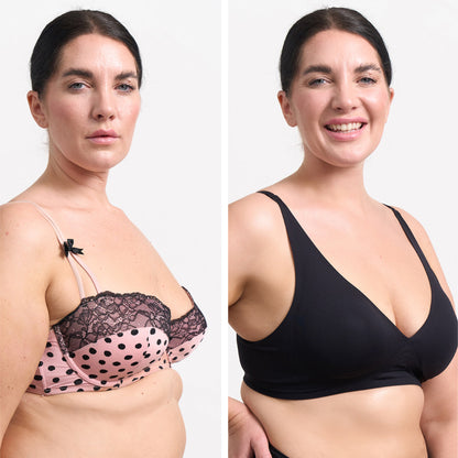 Comfort push-up bra