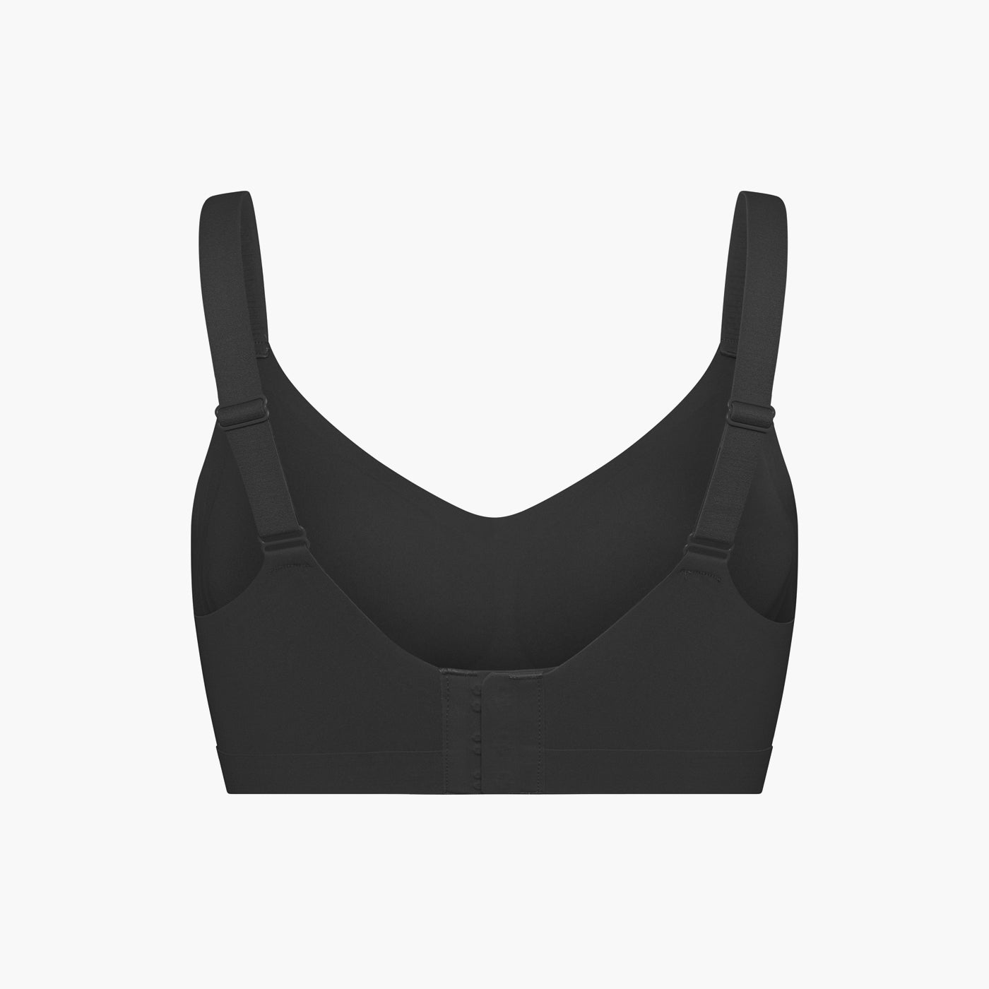 Seamless compact push-up bra