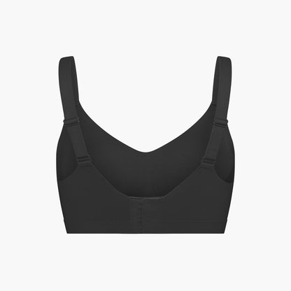 Seamless compact push-up bra