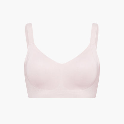 Seamless compact push-up bra
