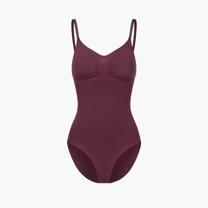 Bodysuit sculpting shapewear with briefs