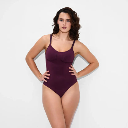Bodysuit sculpting shapewear with briefs