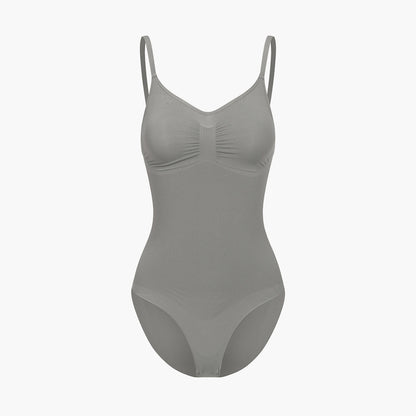 Bodysuit sculpting shapewear with briefs