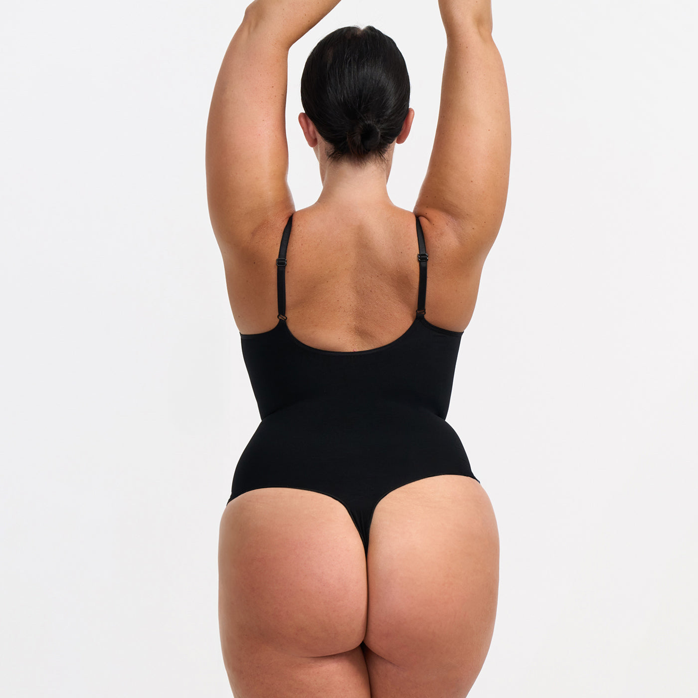 Bodysuit sculpting shapewear with thong