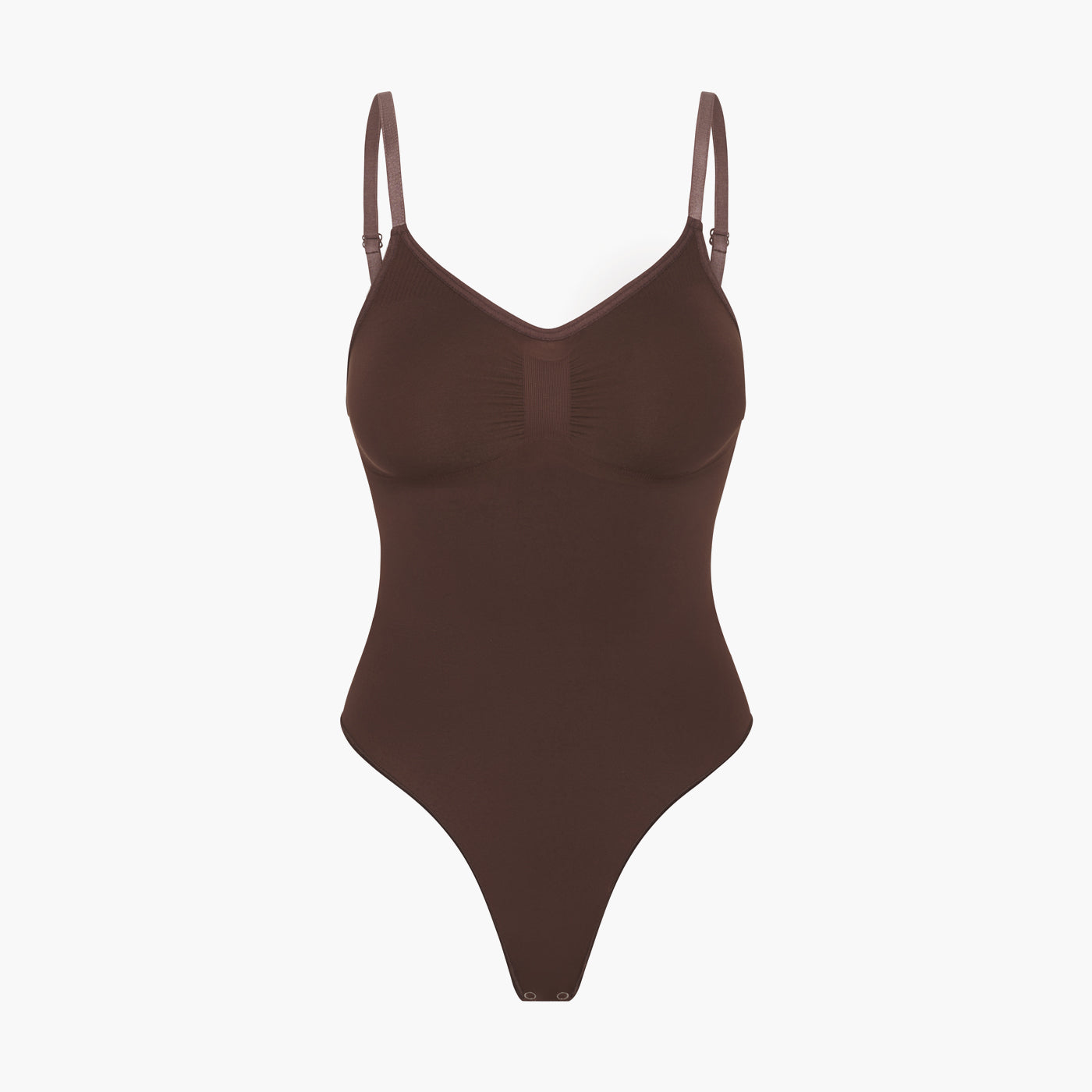 Bodysuit sculpting shapewear with thong