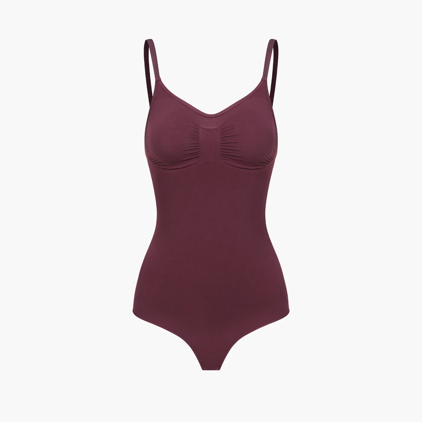 Bodysuit sculpting shapewear with thong