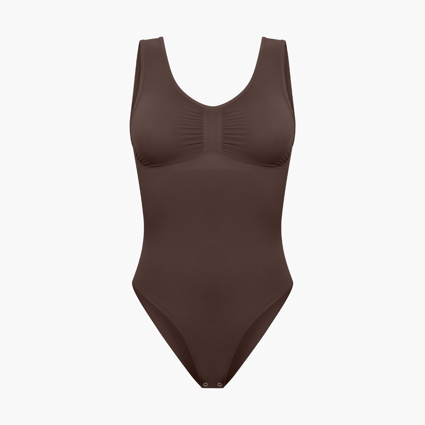 Tank bodysuit sculpting shapewear with briefs