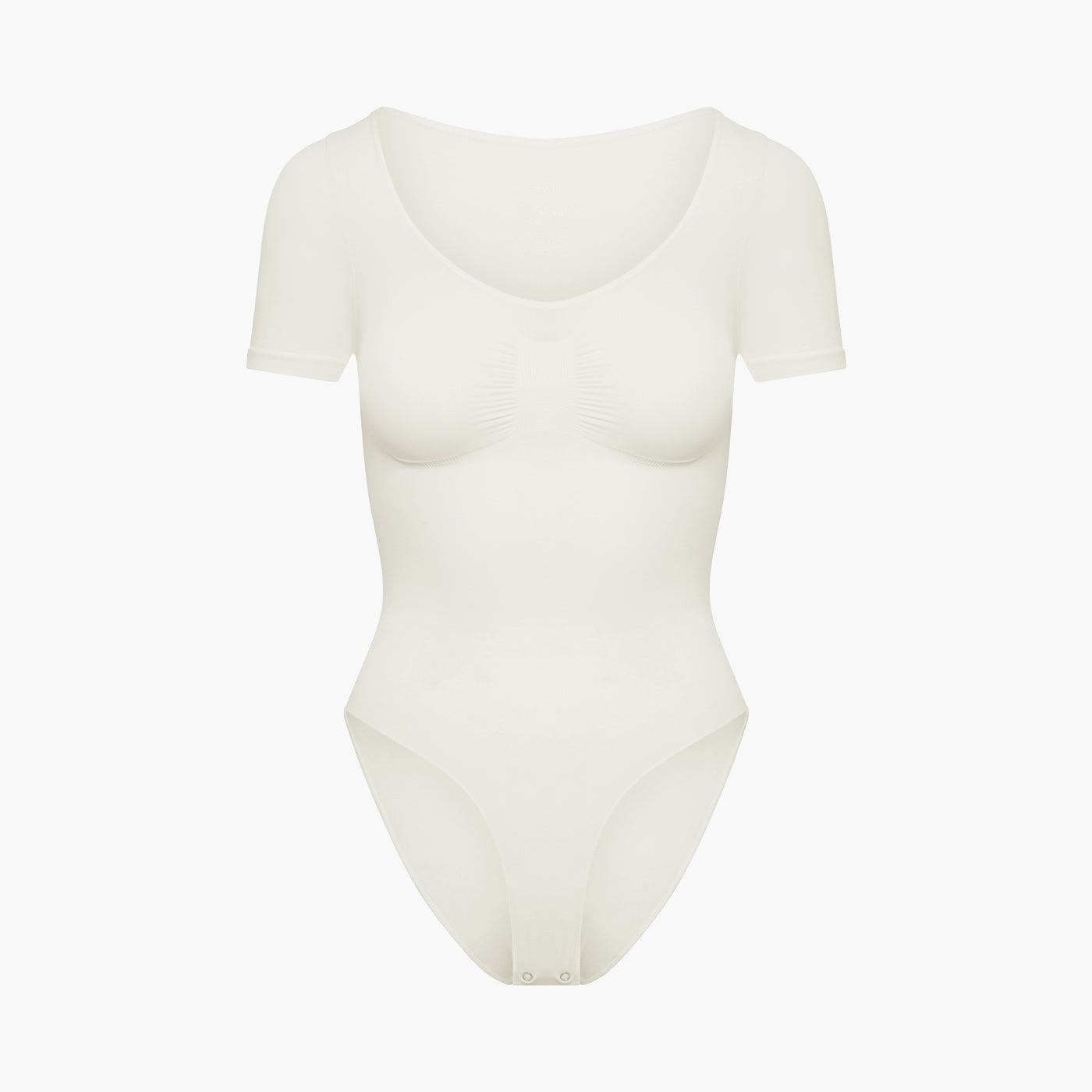 T-shirt bodysuit sculpting shapewear with briefs