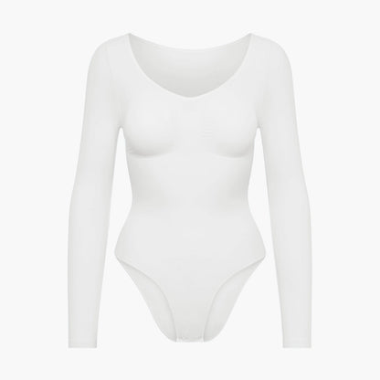 Bodysuit Sculpting Shapewear longsleeve with briefs